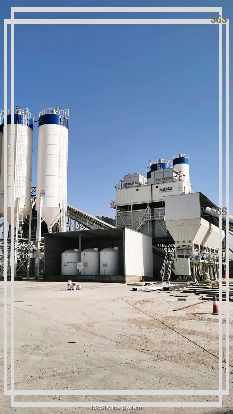 Icesta 120 Ton Containerized Ice Flake Machine 1