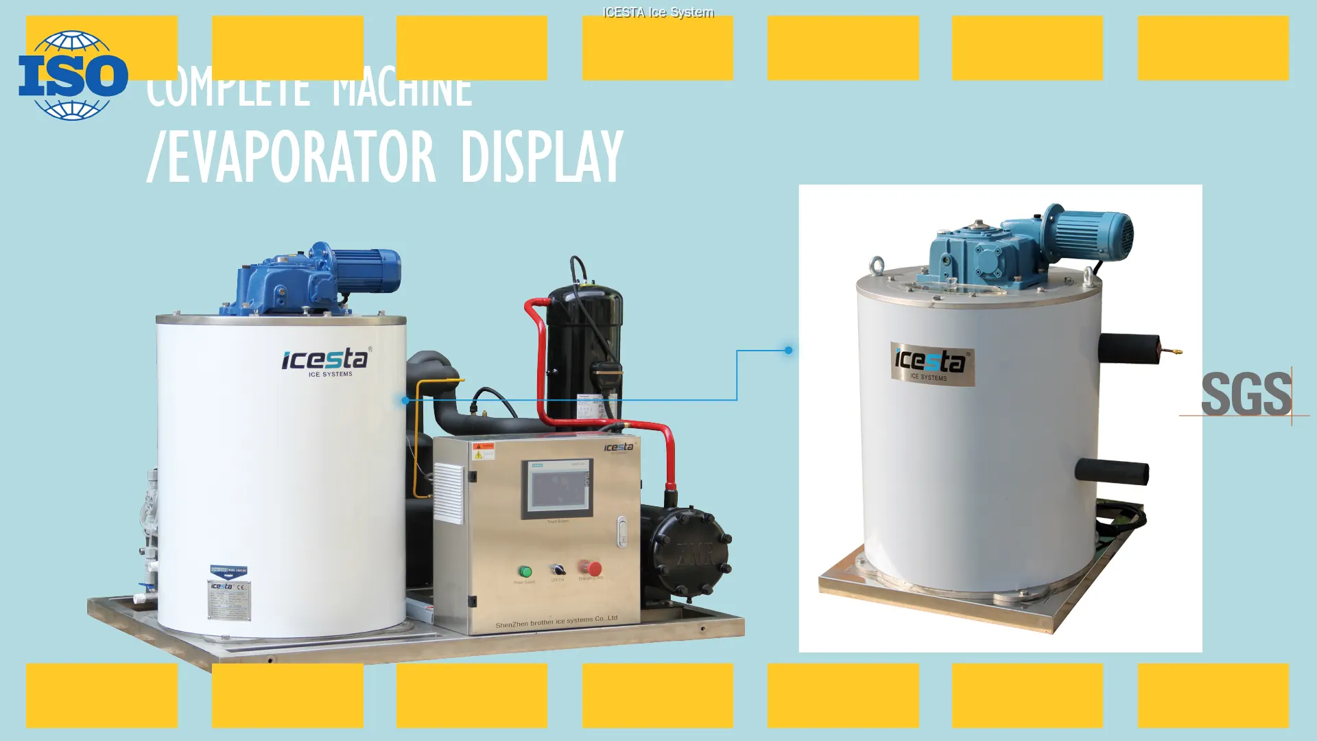 Ice Maker Evaporator - Long Lifespan, No Rust, No Leakage, Excellent Welding Technology 1