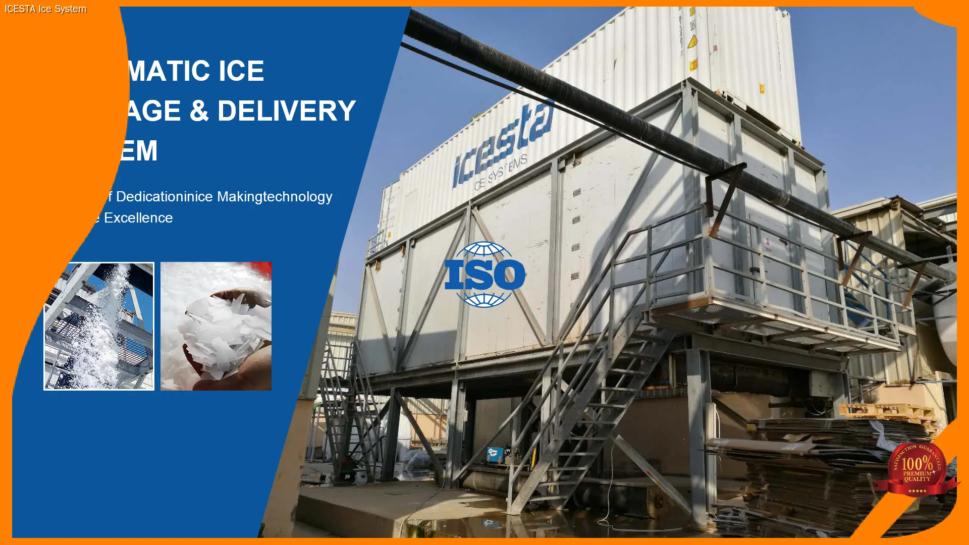 Icesta 60 Ton Containerized Ice Flake Machine - High Performance & Quality 1