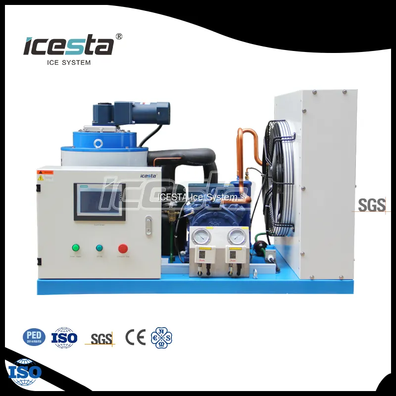 Commercial Ice Maker - ICESTA Flake Ice Machine for Sale 1