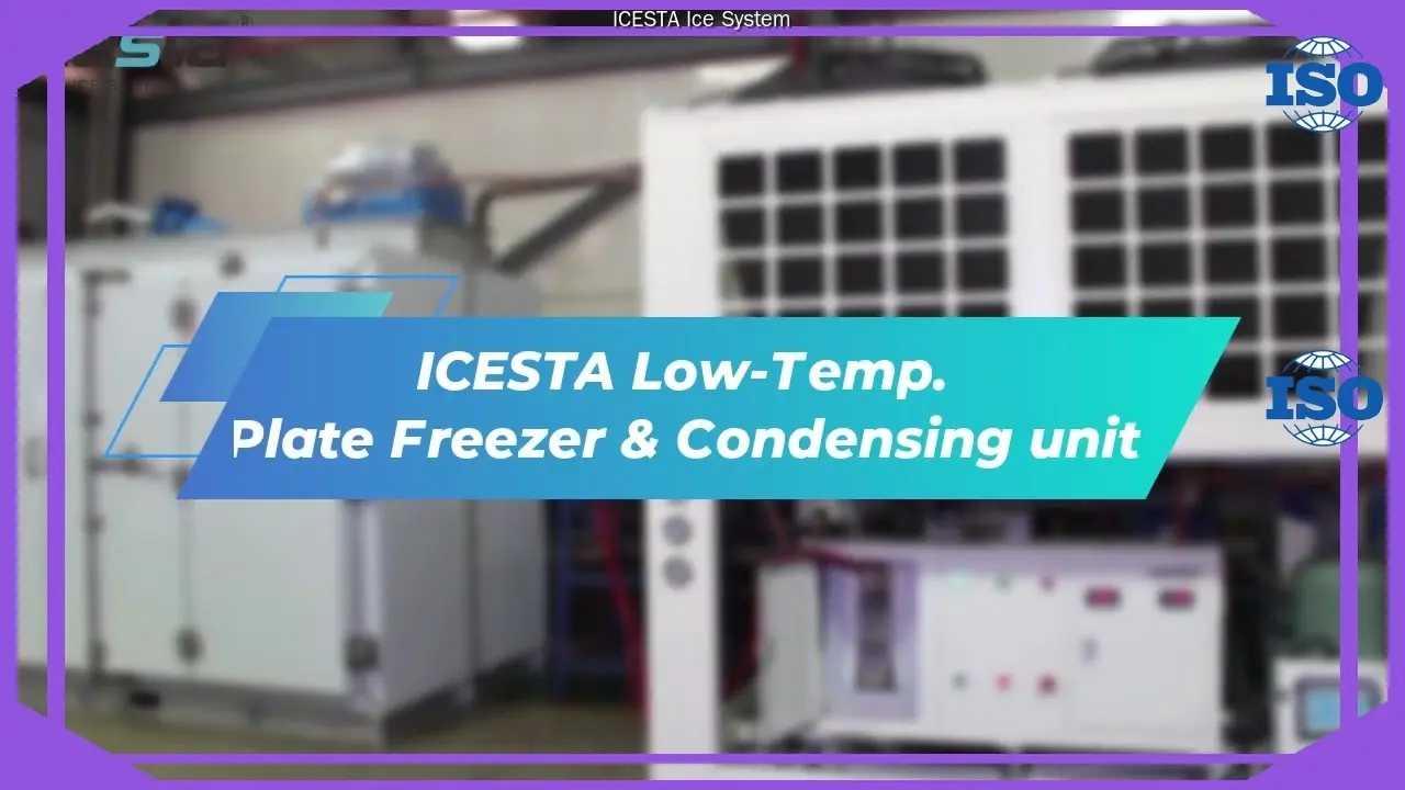 Low-Temp Plate Freezer & Condensing Unit for Cold Chain System 1