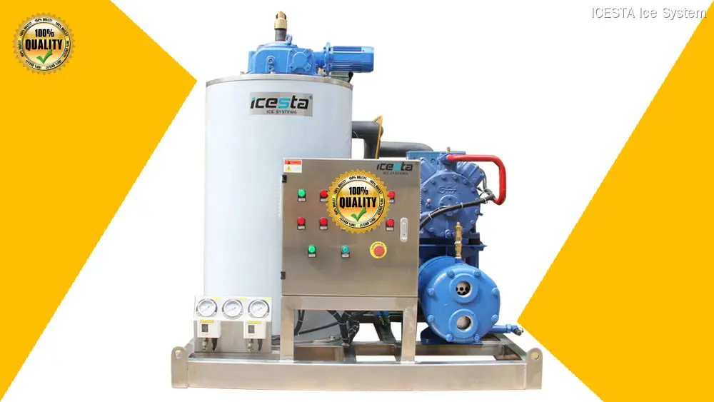 Seawater Flake Ice Machine - Customizable, High-Quality Ice Production 1