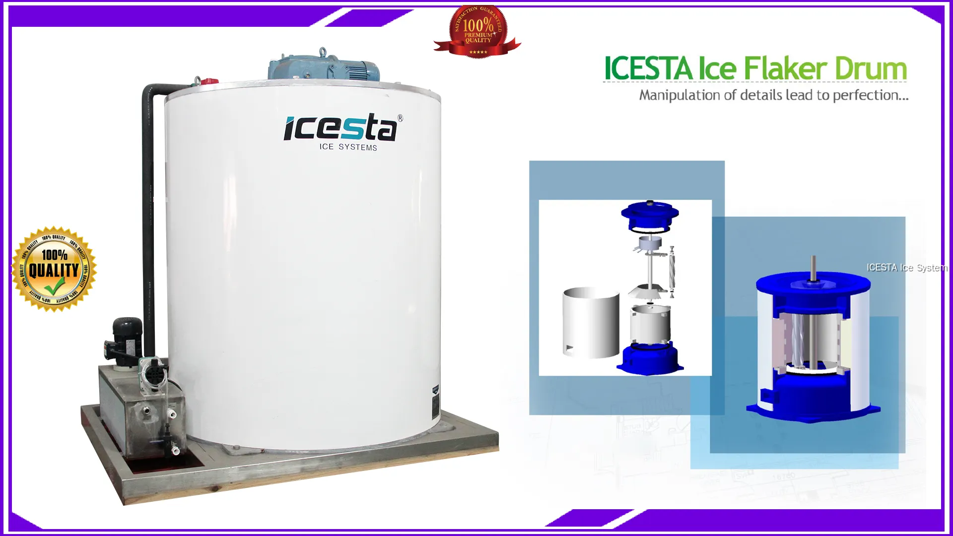 Ice Flake Evaporator: Rust-Free, Leak-Proof, Long Lifespan 1