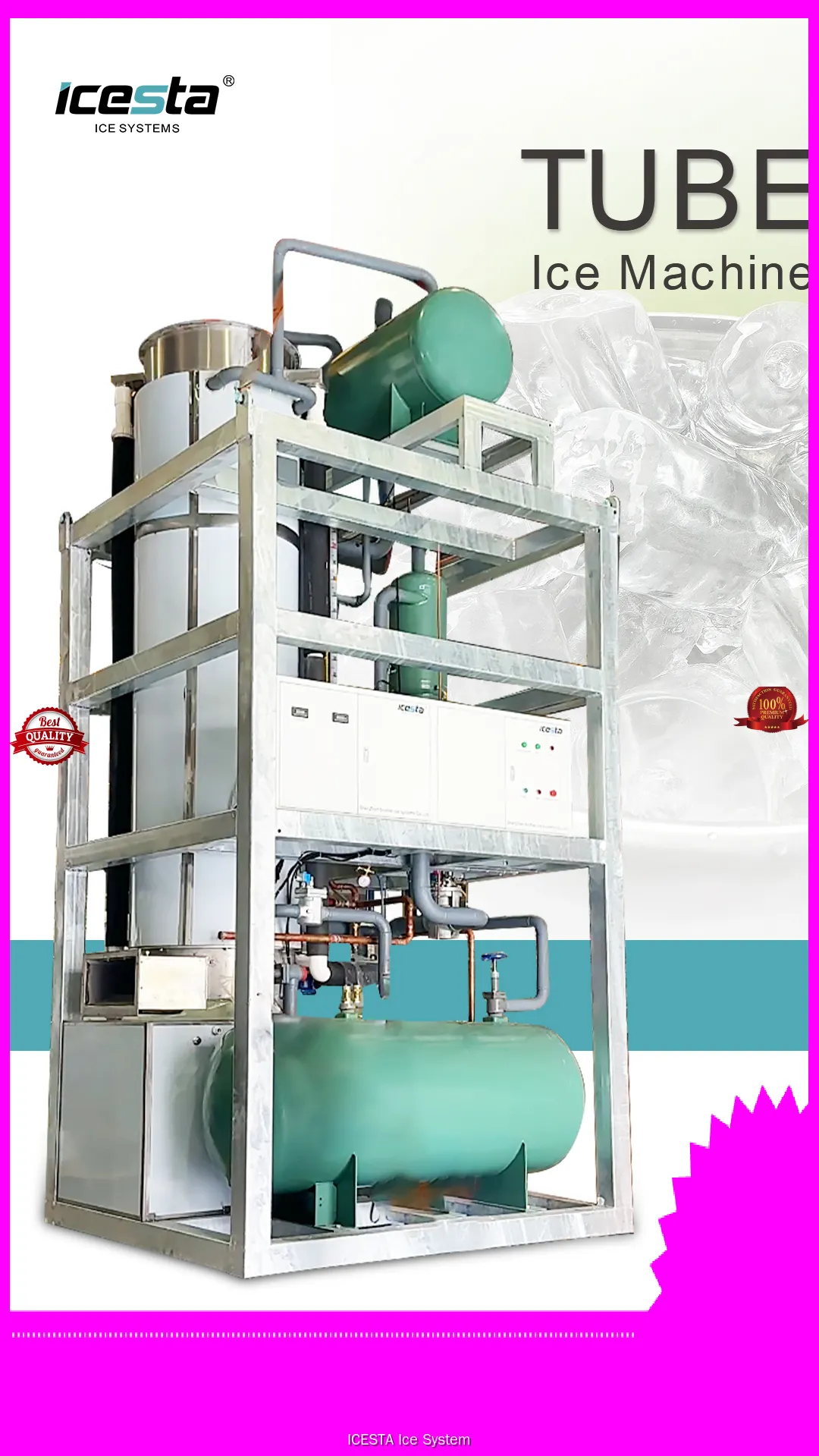 Tube Ice Maker: Industrial, Reliable, Efficient 1