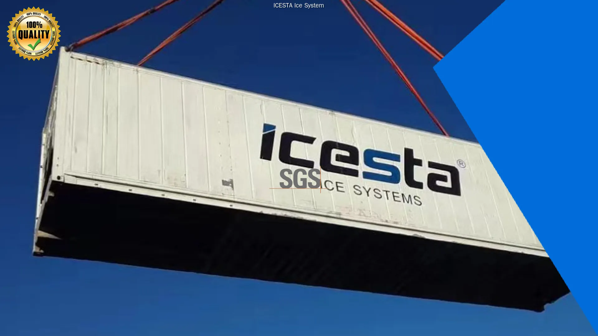 Containerized Flake Ice System - Efficient Ice Machine Plant 1