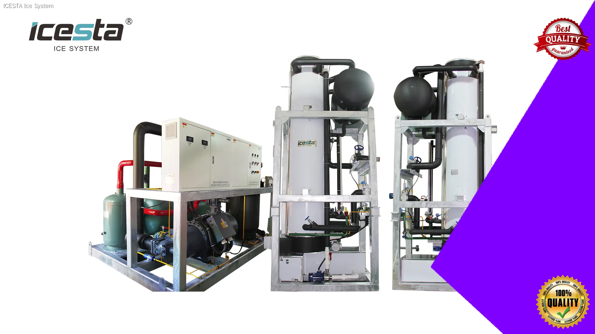 High Quality Large Size Tube Ice Machine - 20-80 Tons 1