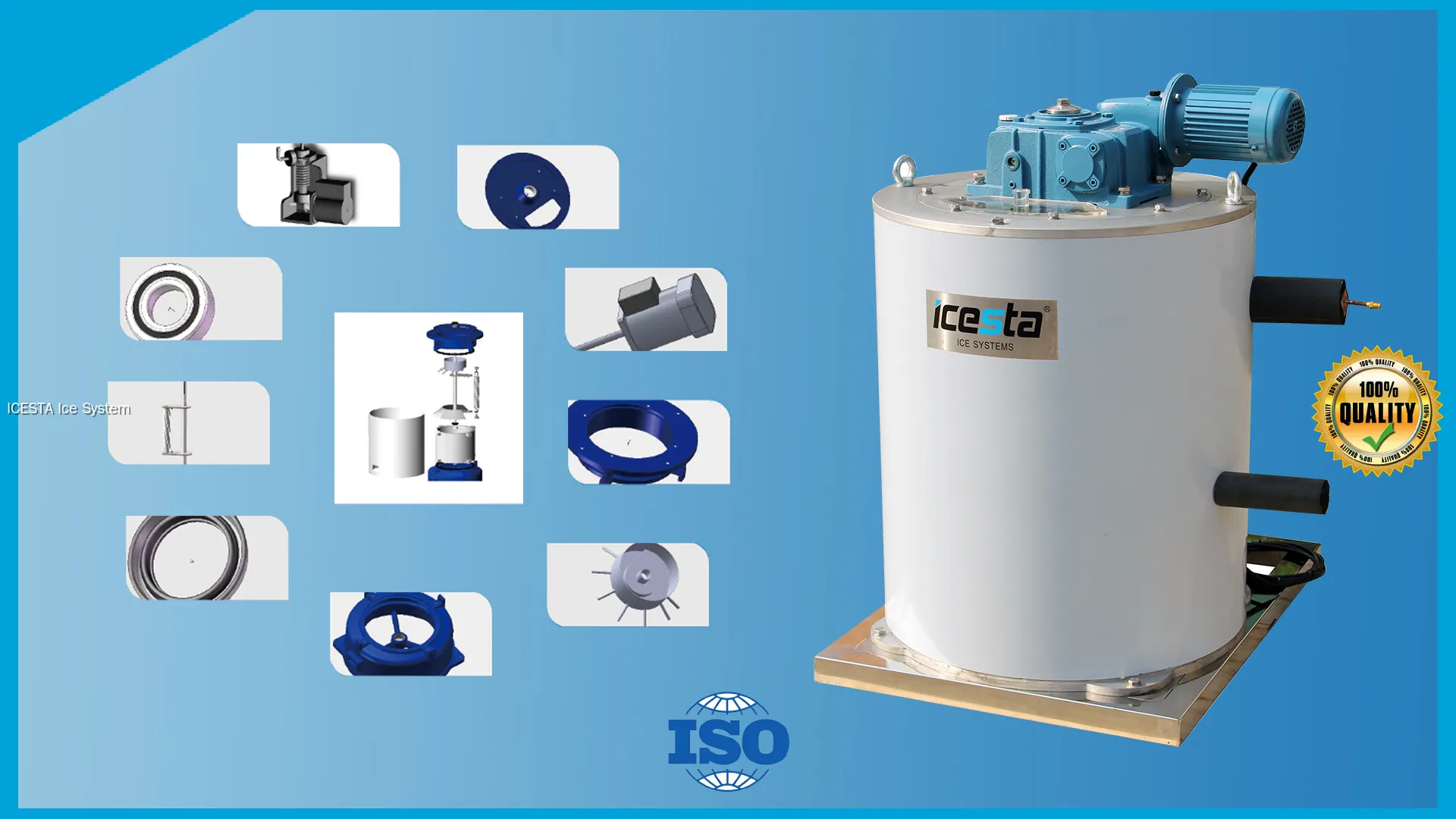 Ice Machine Evaporator: 15+ Year Lifespan, No Rust, No Leakage 1