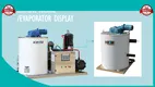 Ice Machine Evaporator: Durable, Leak-Proof, Welding Technology, Carbon/ Stainless Steel Option. 1