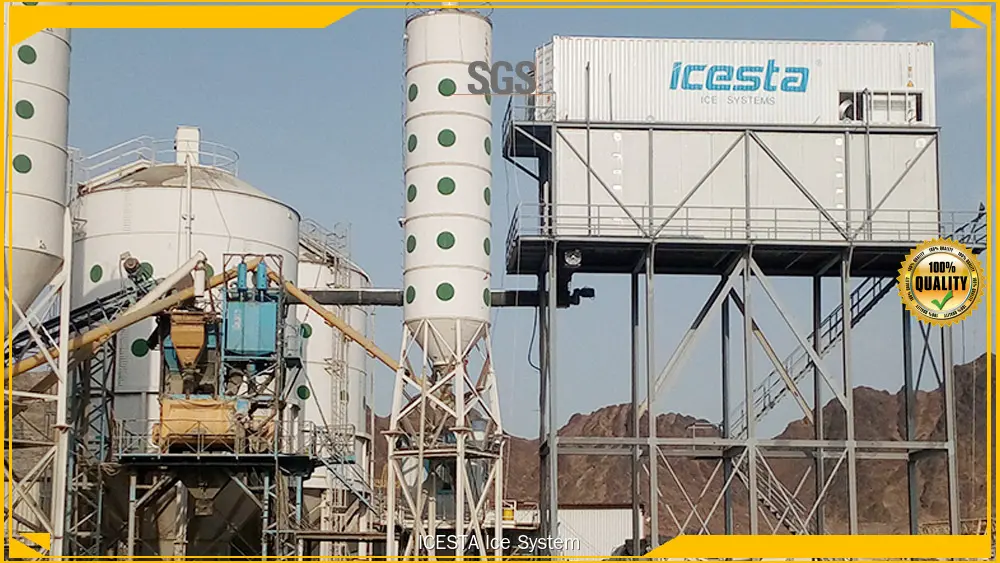 High Capacity Containerized Ice Machine Plant 1