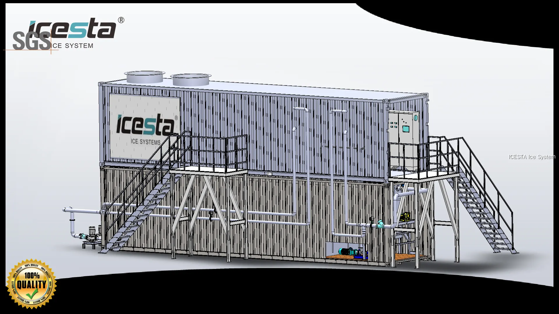Container Ice Machine - Superior Performance, Quality & Customizable Options 1