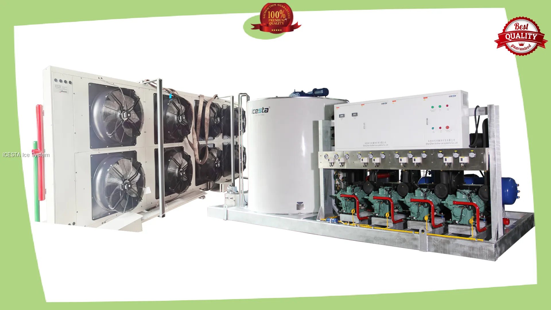 Icesta Industrial Flake Ice Machine - Best Performance 1