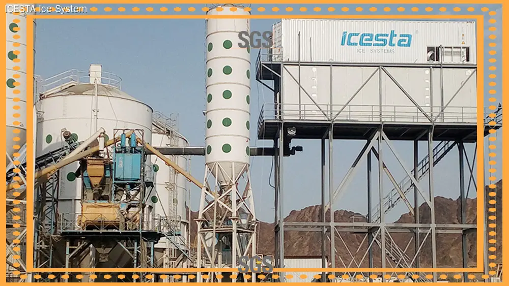 High Capacity Containerized Flake Ice Machine 1