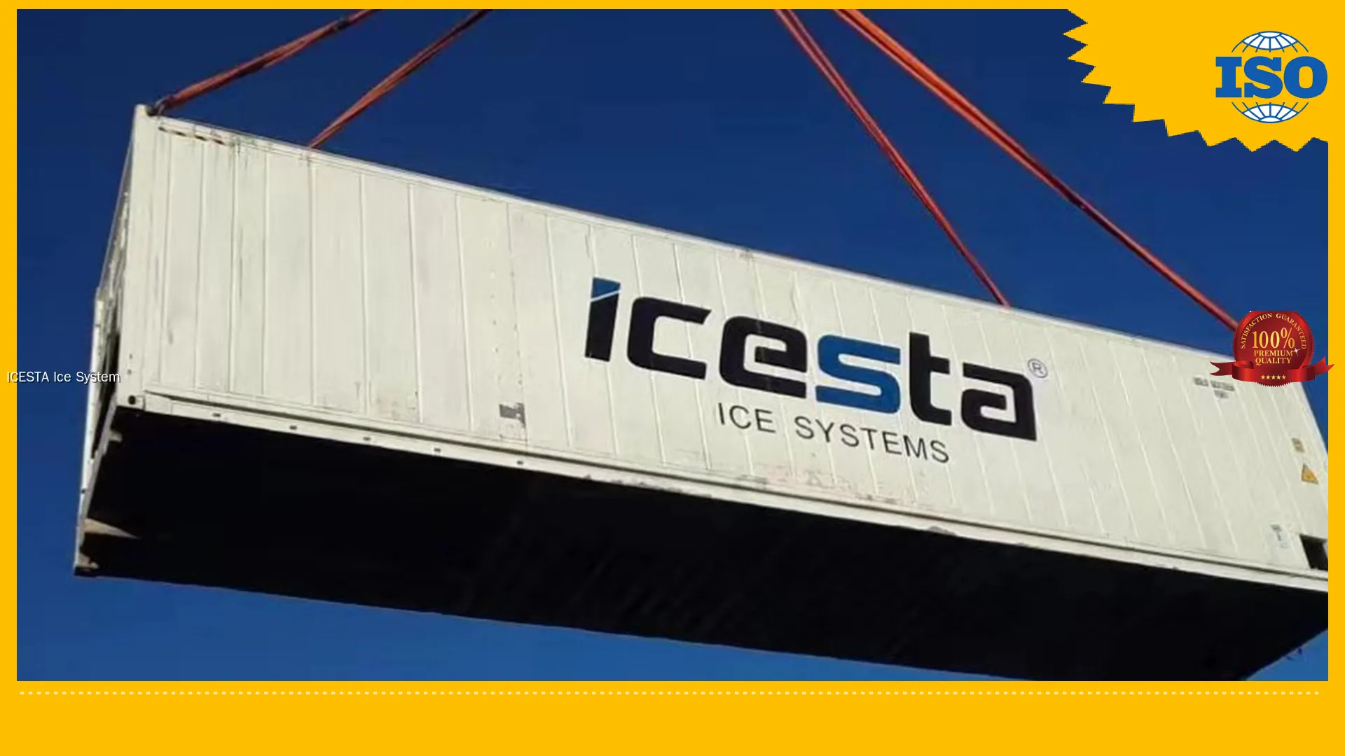 Container Ice Machine: Fast, Efficient Flake Ice Delivery 1