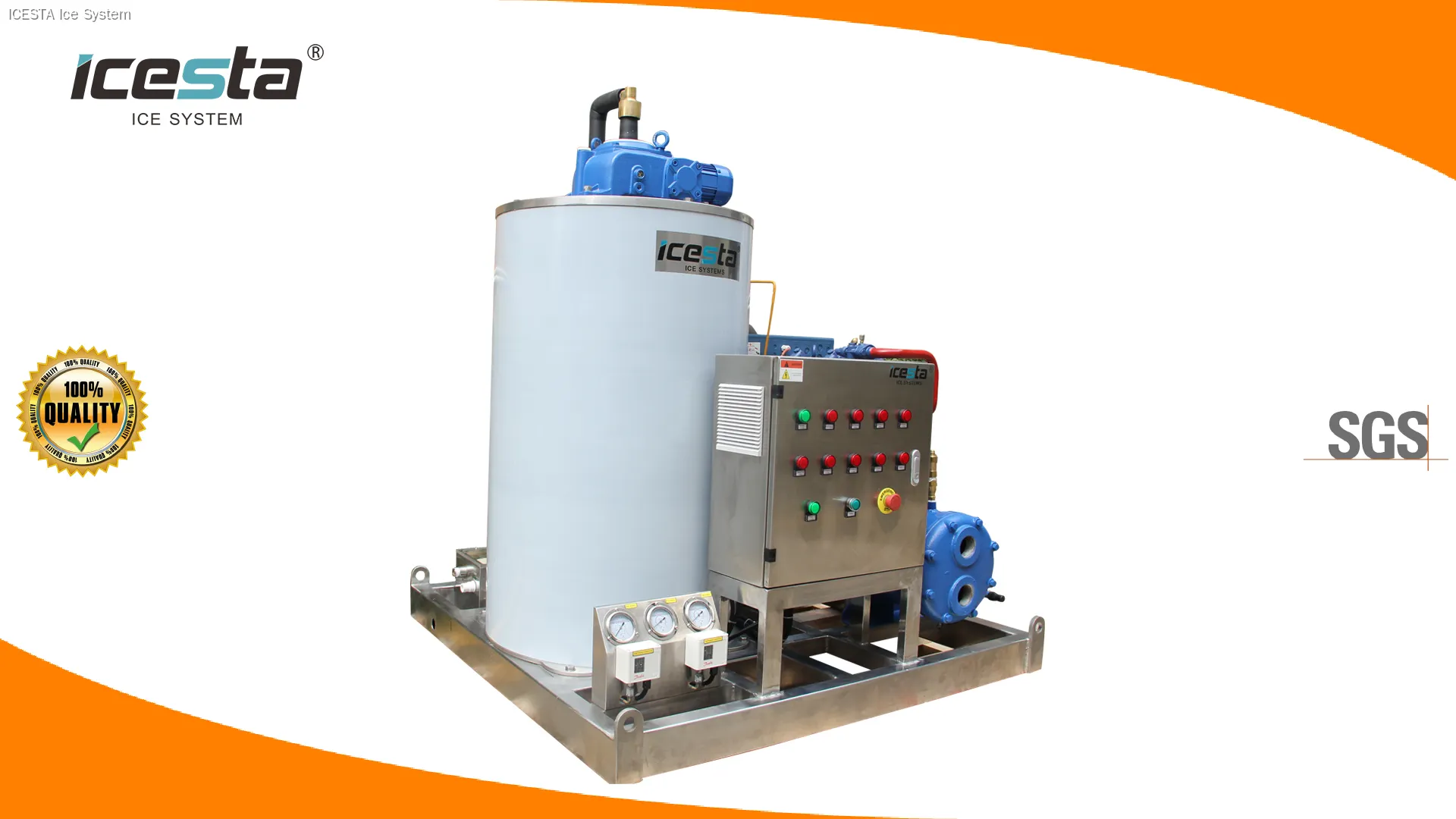 Seawater Flake Ice Machine: Marine Ice Maker 1