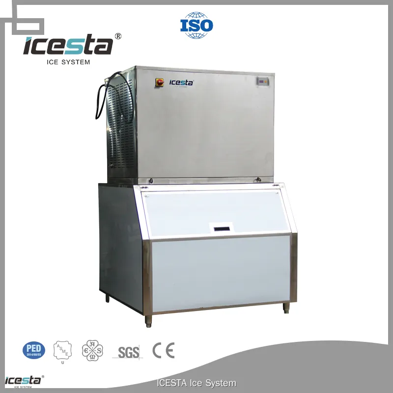 Stainless Steel Commercial Ice Maker 1
