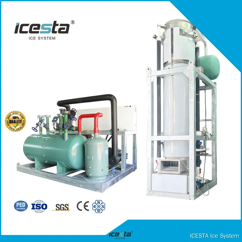 High Output Tube Ice Machine by ICESTA 1