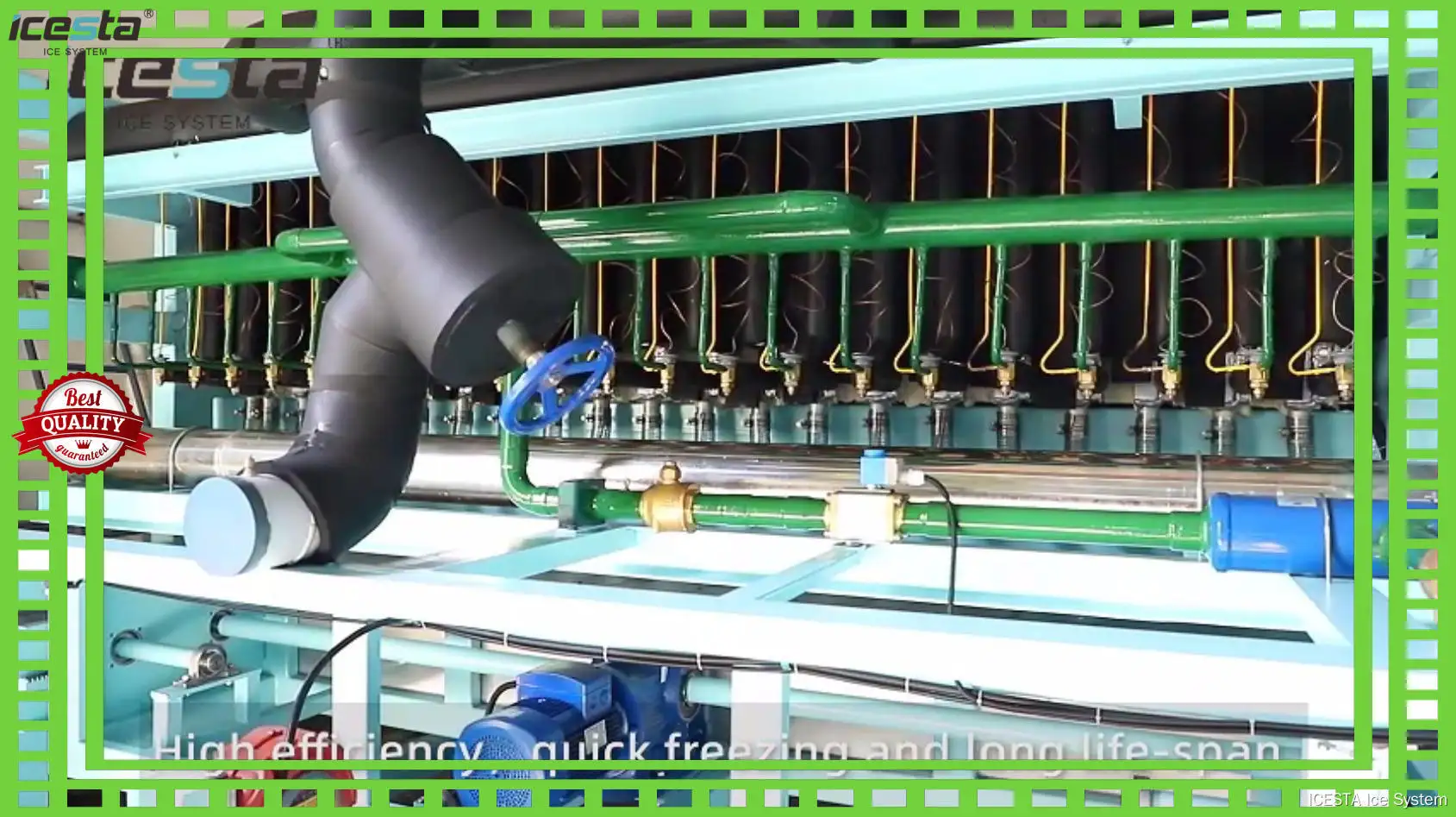 High-Efficiency Direct Cooling Block Ice Machine for Commercial Use 1