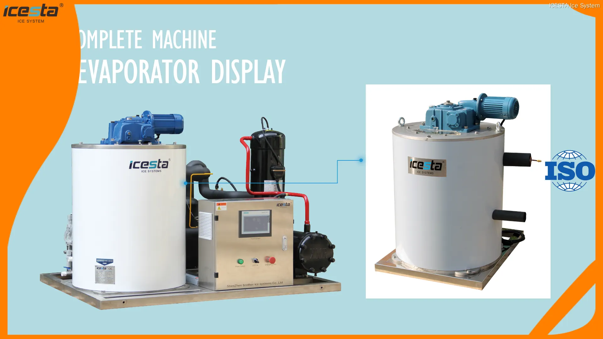 Ice Maker Evaporator: 15+ Year Lifespan, No Rust, No Leakage, Excellent Welding Technology 1