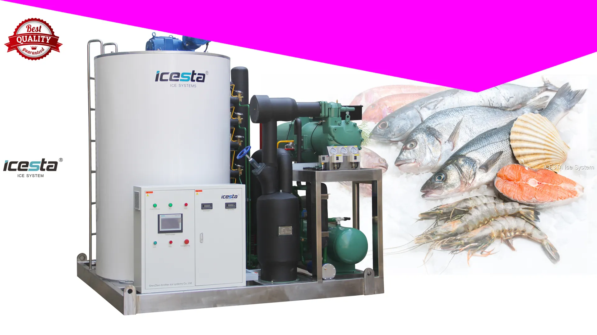 ICESTA Best Industrial Flake Ice Machine – Customizable & Reliable 1