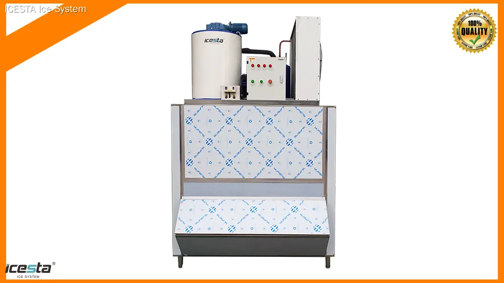 Premium Commercial Flake Ice Machine - Customizable Specifications - Reliable Performance - Small Series Ideal for Supermarkets & Restaurants - Industry Pioneer - 20 Years of Excellence 1