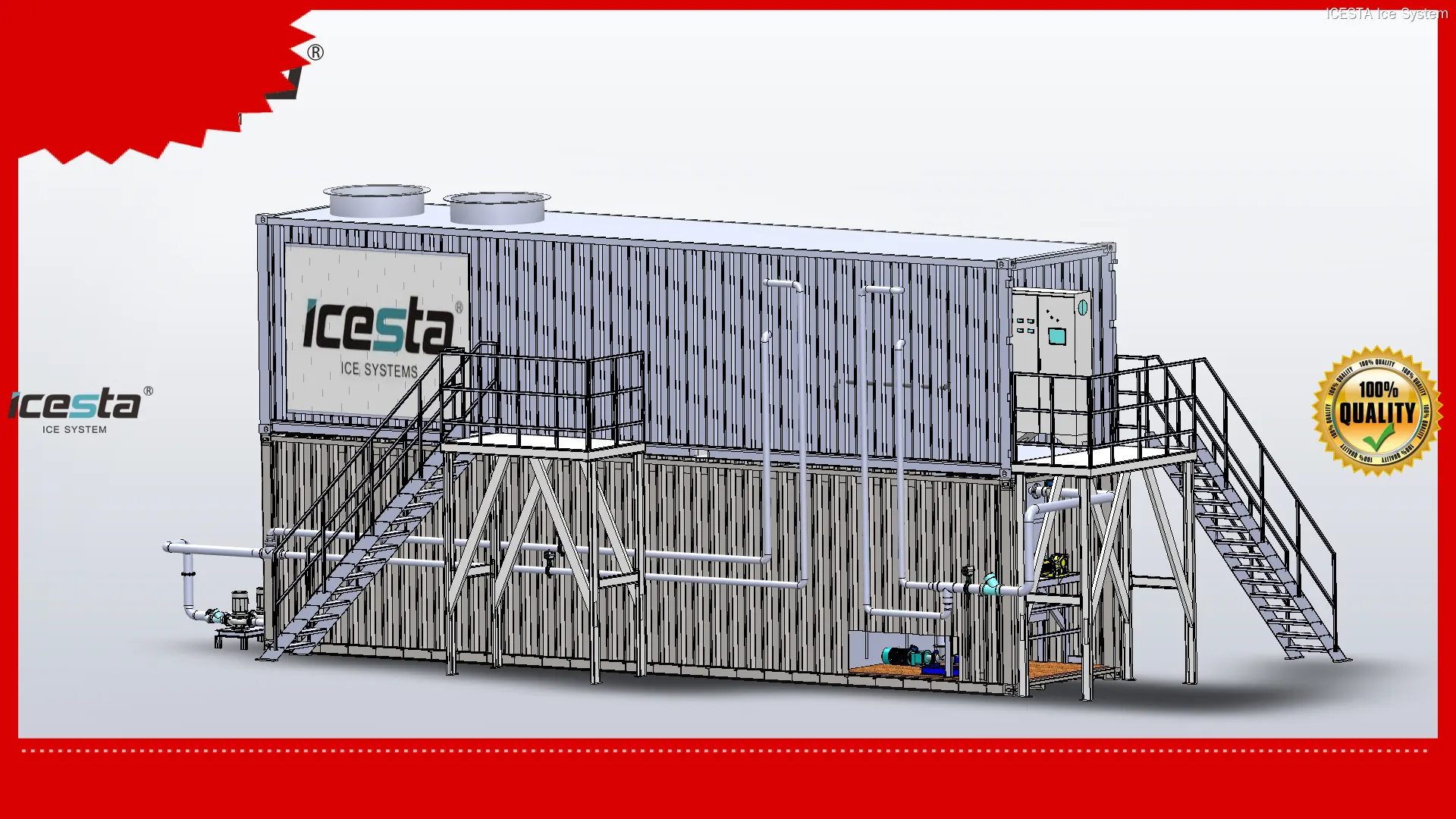 10 Ton Containerized Ice Flake Machine - Reliable, Efficient, Customizable 1