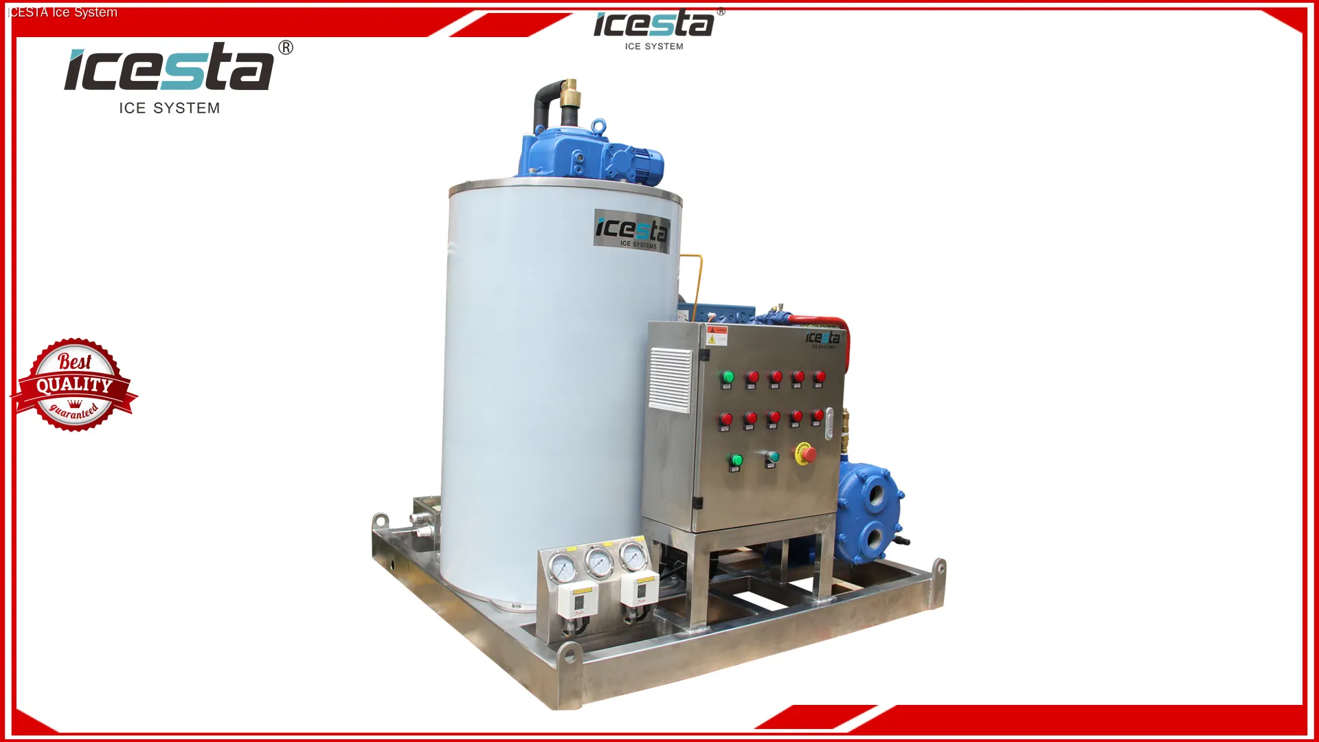 Saltwater Flake Ice Machine - Superior Corrosion Resistance 1