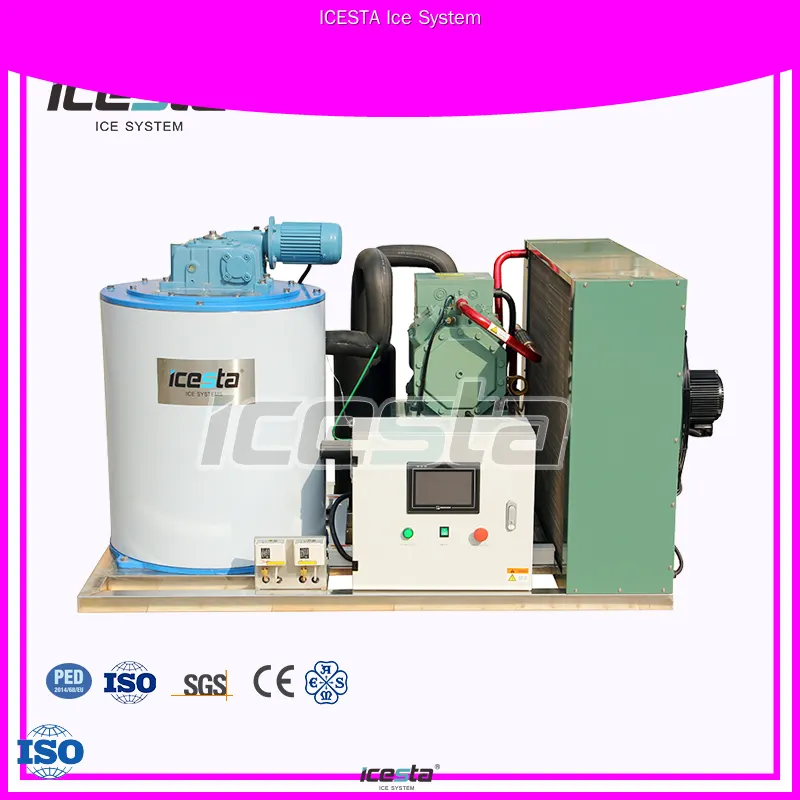Icesta 5-Ton Commercial Flake Ice Machine – High Efficiency & Customizable 1