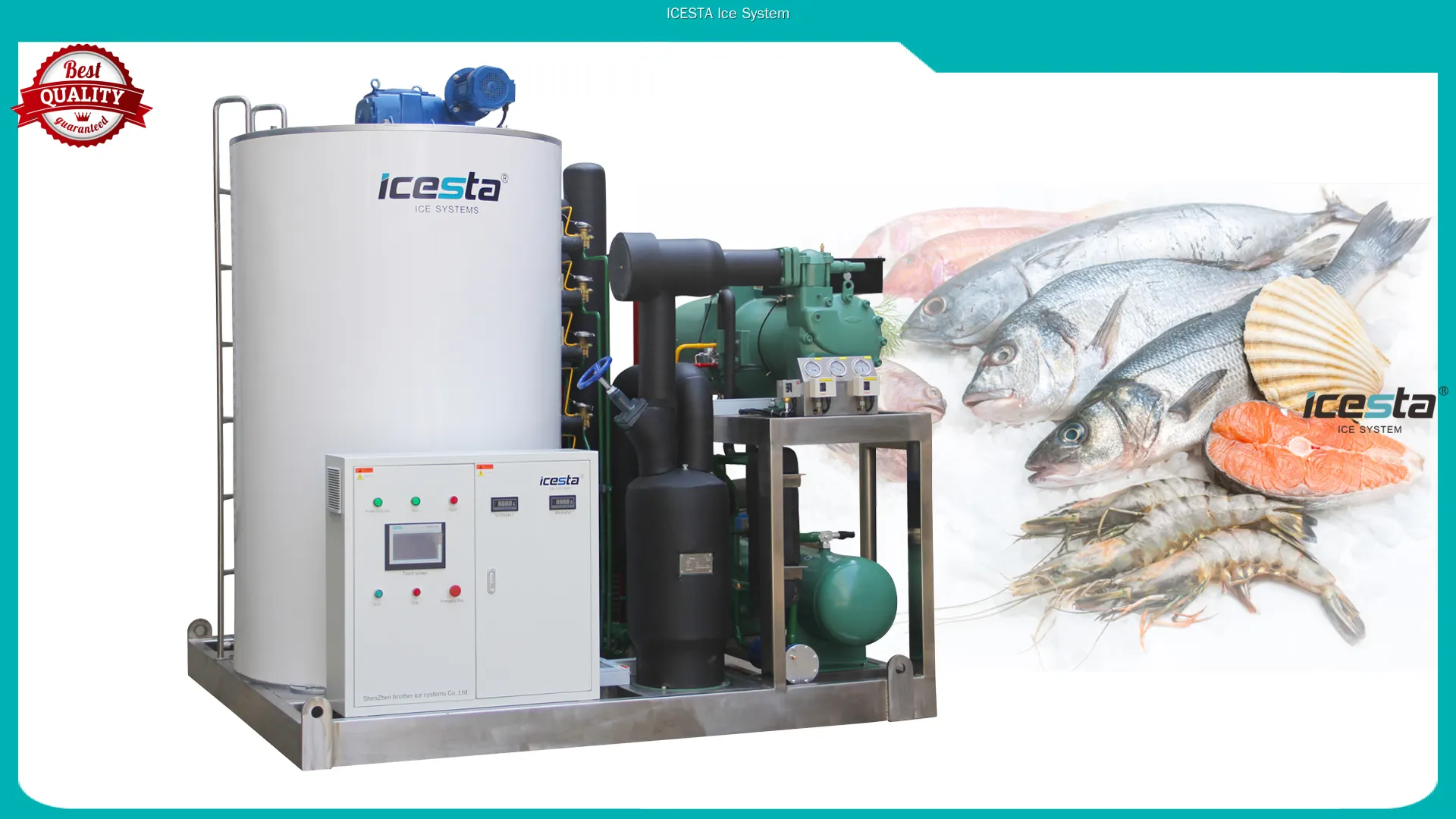 ICESTA Industrial Flake Ice Machine – Customizable, Reliable, High Quality 1