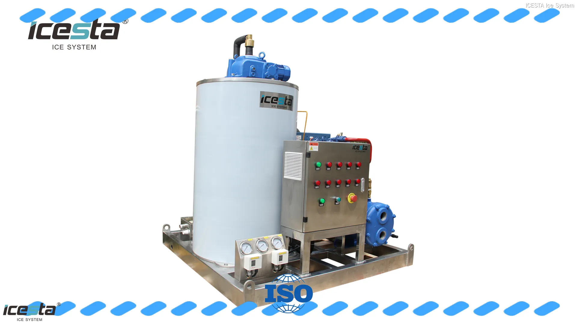 Marine Seawater Flake Ice Machine 1