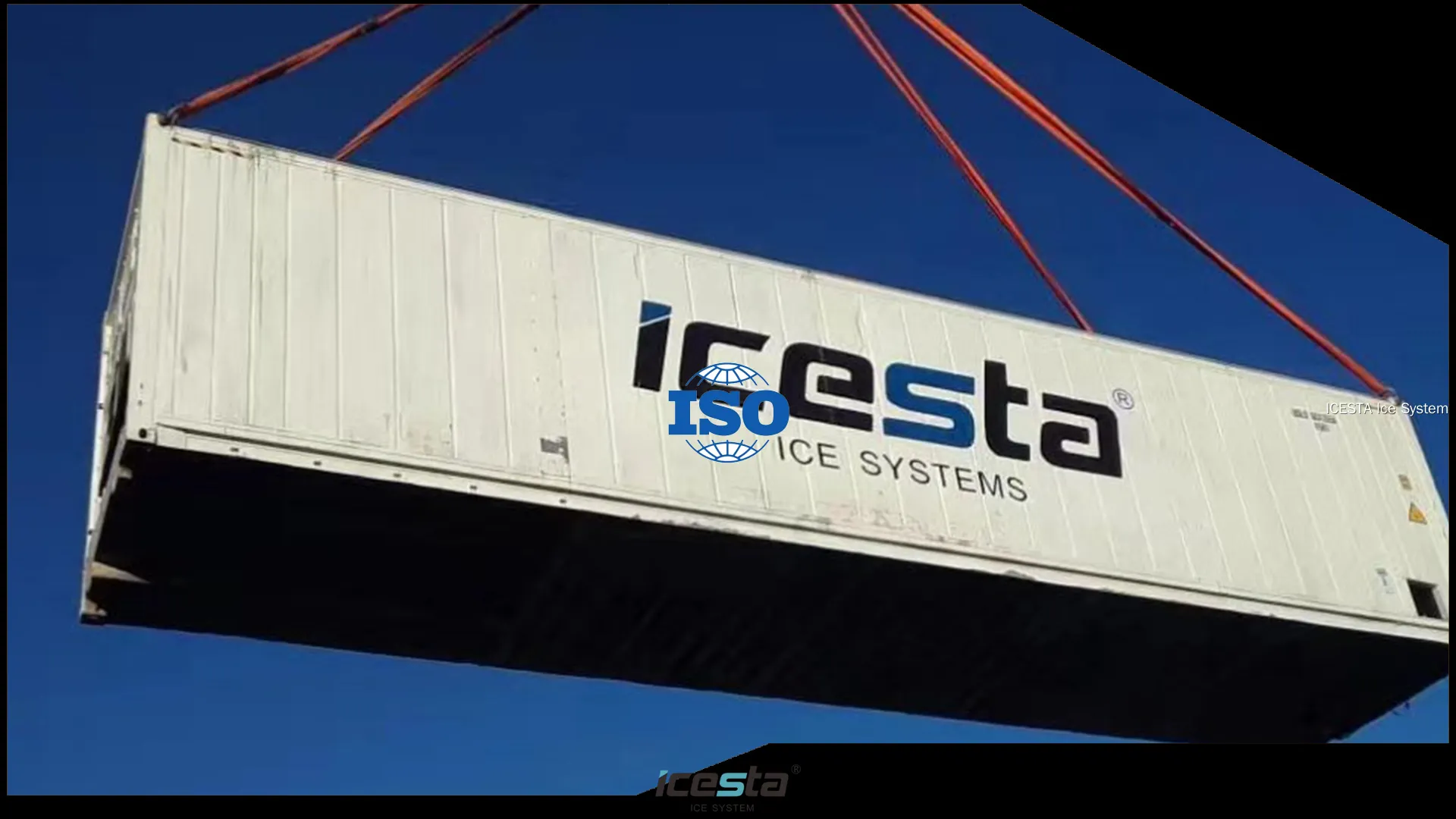 Containerized Flake Ice Delivery System - Fastest Melting, Longer Lifespan 1