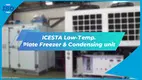 ICESTA Low-Temp. Plate Freezer & Condensing Unit - Cold Chain System 1