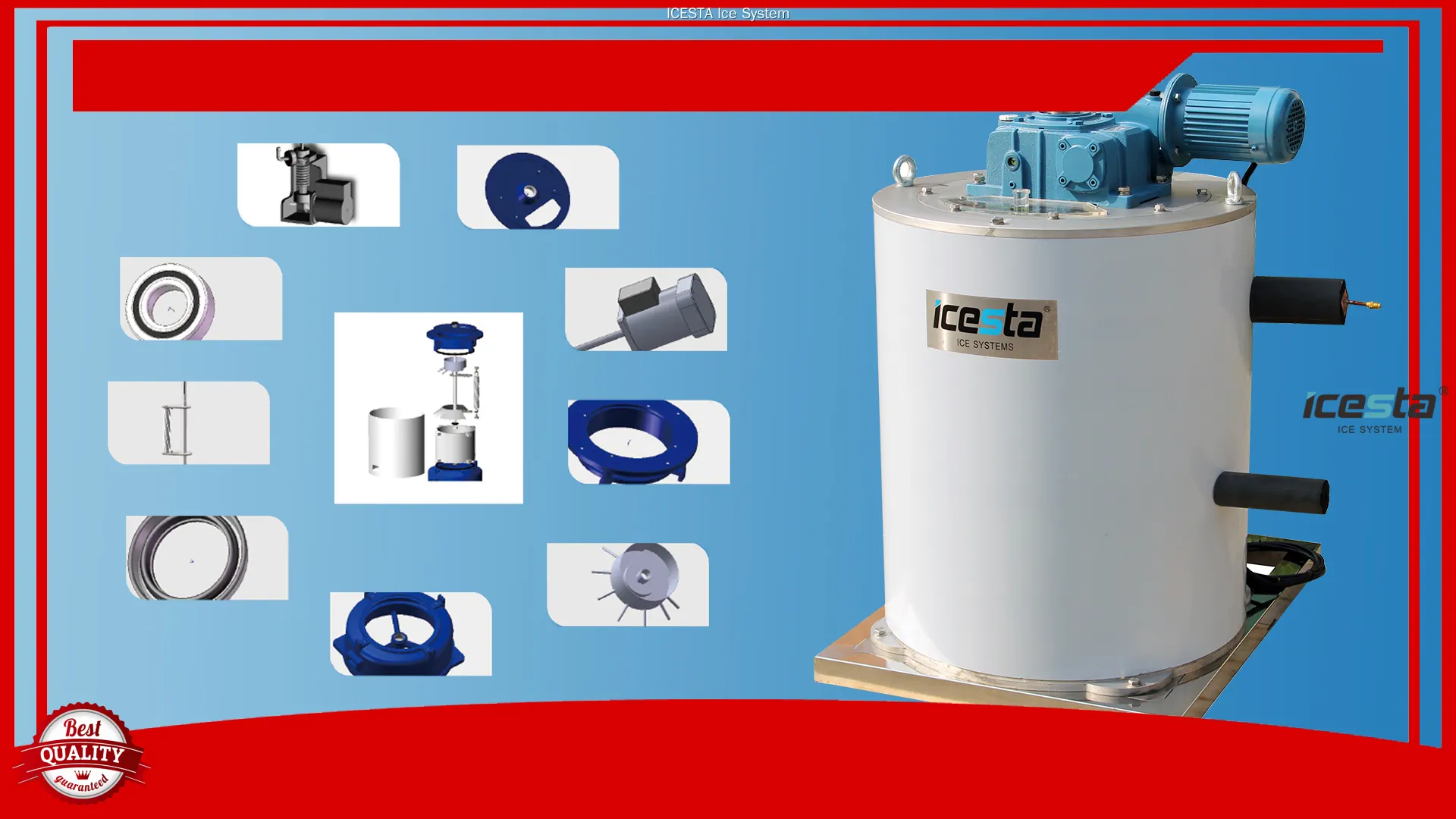 Premium Ice Machine Evaporator - No Rust, Long Lifespan 1