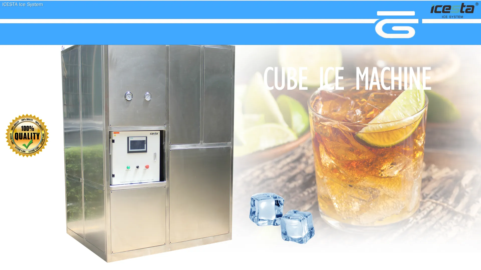 Automatic Ice Cube Maker Machine 1