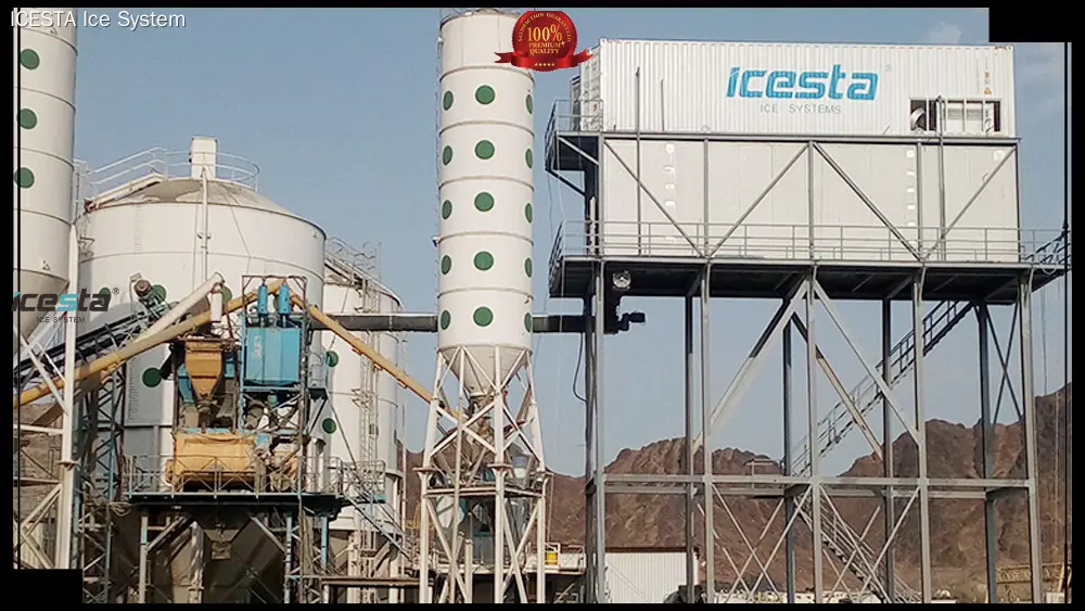 Containerized Flake Ice Plant - Fastest Melting Time, Longer Lifespan 1