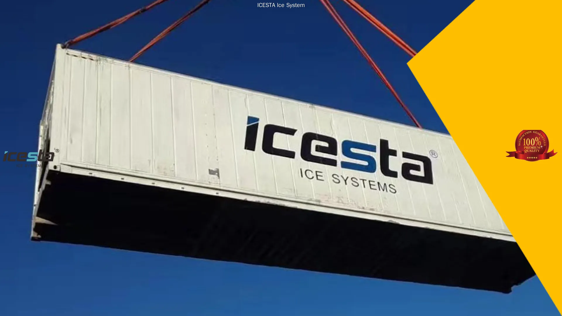 Containerized Flake Ice System: Fastest Melting, Easy Transport, Longer Equipment Lifespan 1
