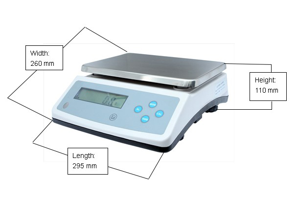 10kg 20kg 25kg 30kg 0.1g Electric Table Top Loading Weight Scale Digital Precision Count Electronic Balance Under Weighi 3