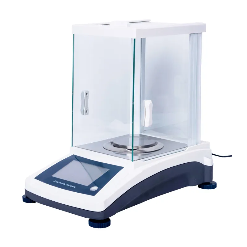 Precision Electronic Balance with Backlit LCD & Five-Side Transparent Windbreak 2