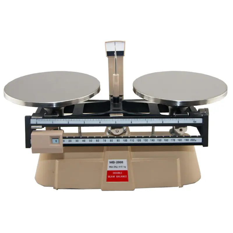 Quality 2000g 0.1g Mechanical Pallet Balance Double Beam Scale MB-2000 Manufacturer | W&amp;J 1