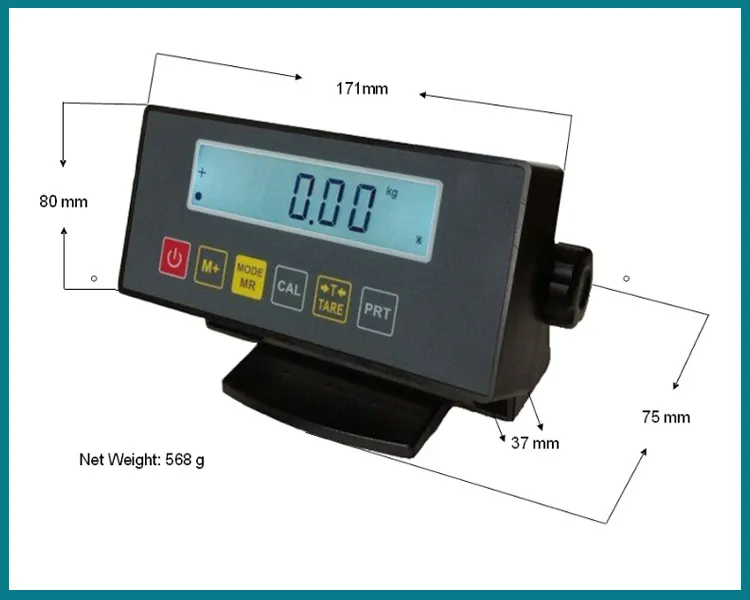 High Accuracy Digital Weight Indicator with Custom Precision & Multiple Functions 3