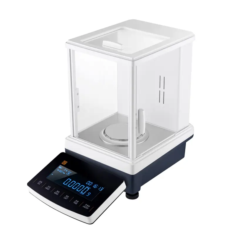 The Newest Split Modular 0.0001g Precision Lab Analysis Scale Weighing 0.1mg Magnetic Analytical Balance 1