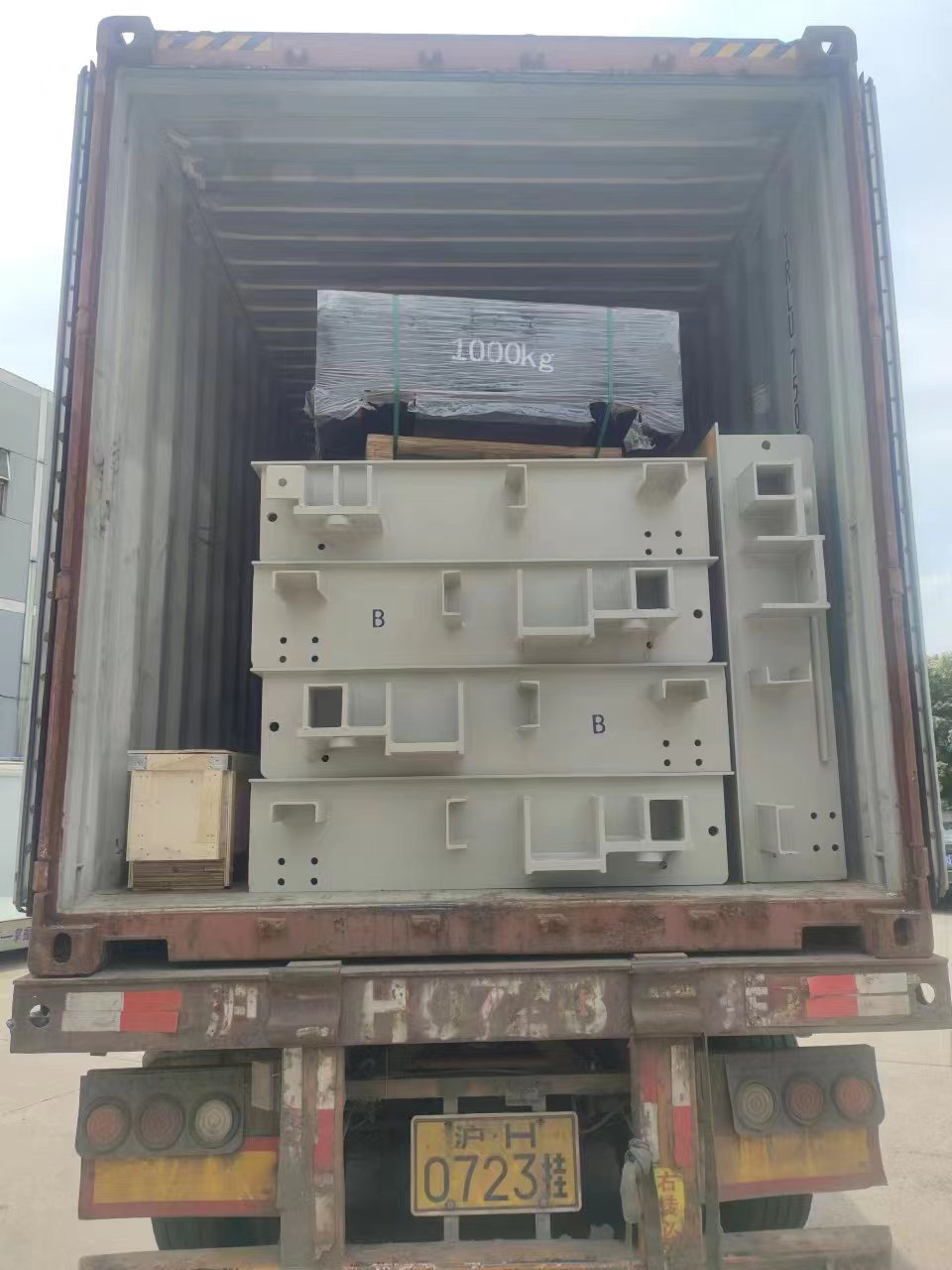 100 Tons Truck Scale Export to Ghana 2