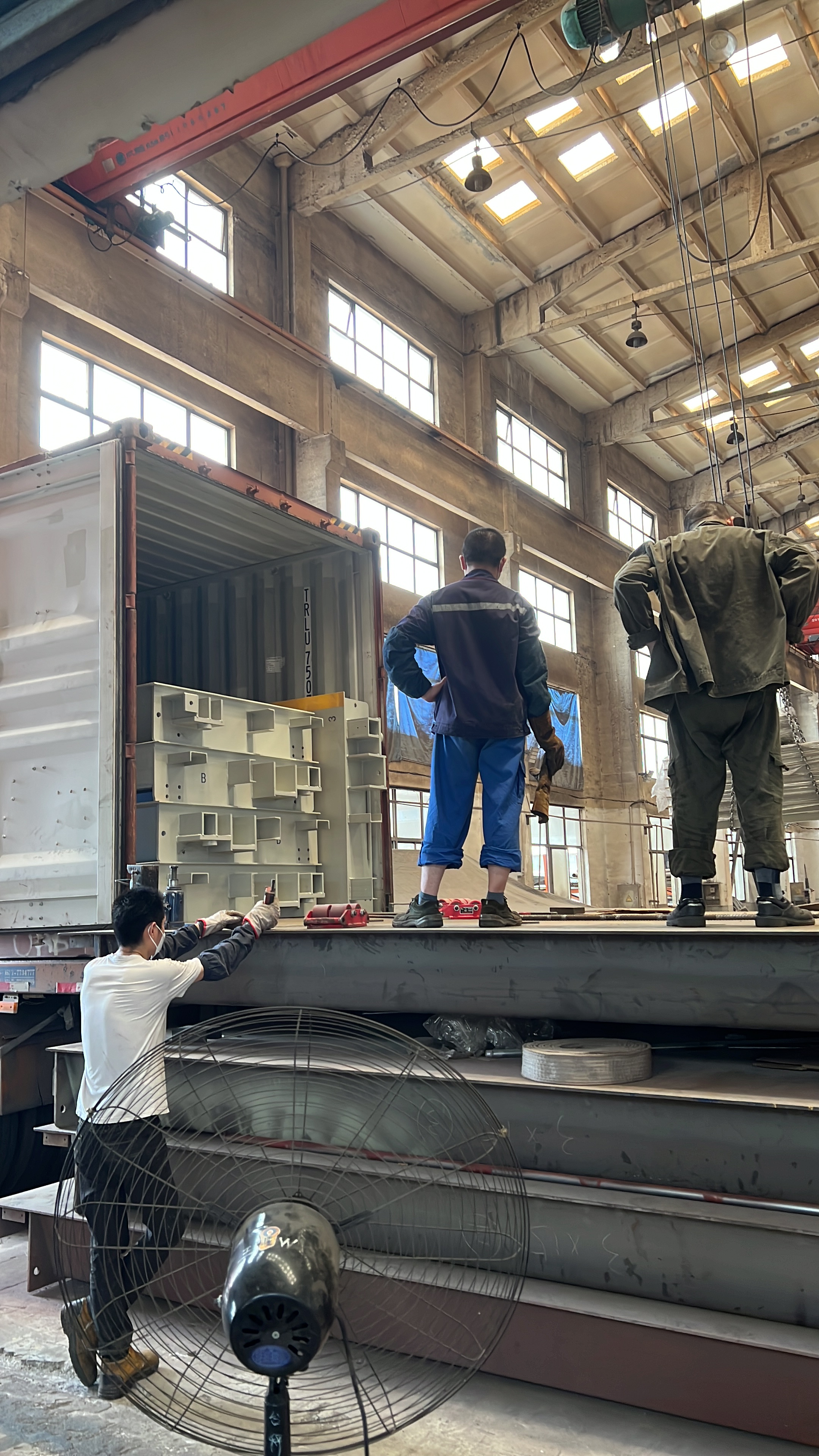 100 Tons Truck Scale Export to Ghana 1