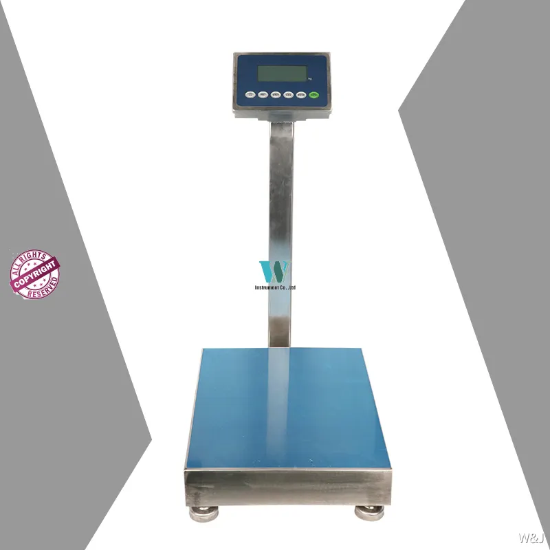 Custom platform type weighing scale for workplace Manufacturer | W&J 1