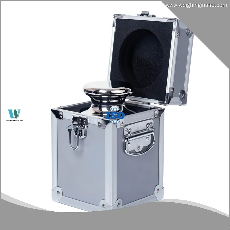 Certified Stainless Steel Calibration Weights - E1, E2, F1 Class 1