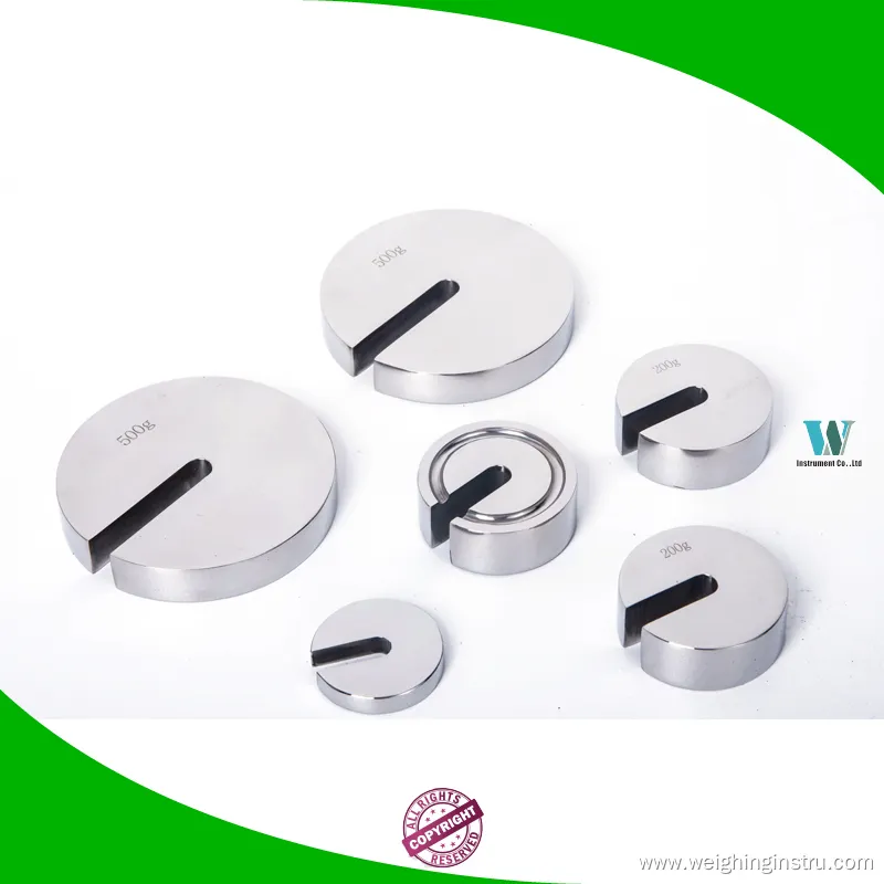 stable calibration weights for digital scales for workplace | W&J 1