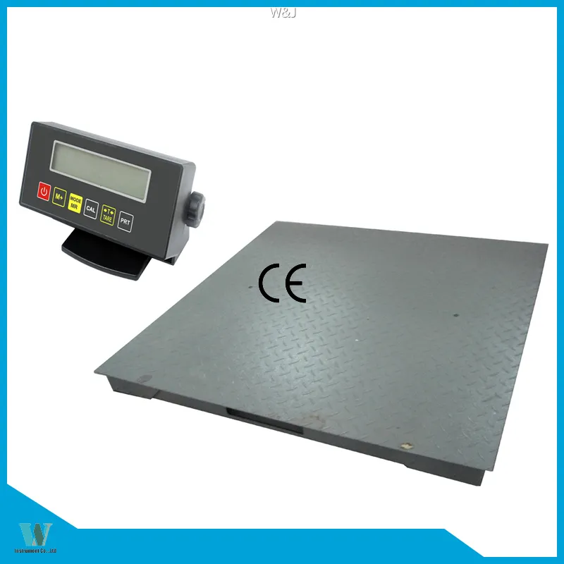 5mm Checker Plate Floor Scale with Rechargeable Battery 1