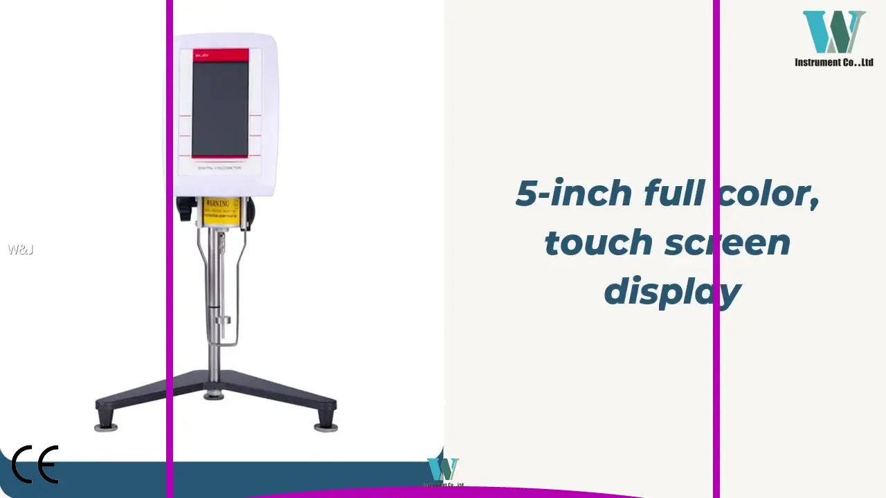 W&J | Cost-effective rotational viscometer factory price 1