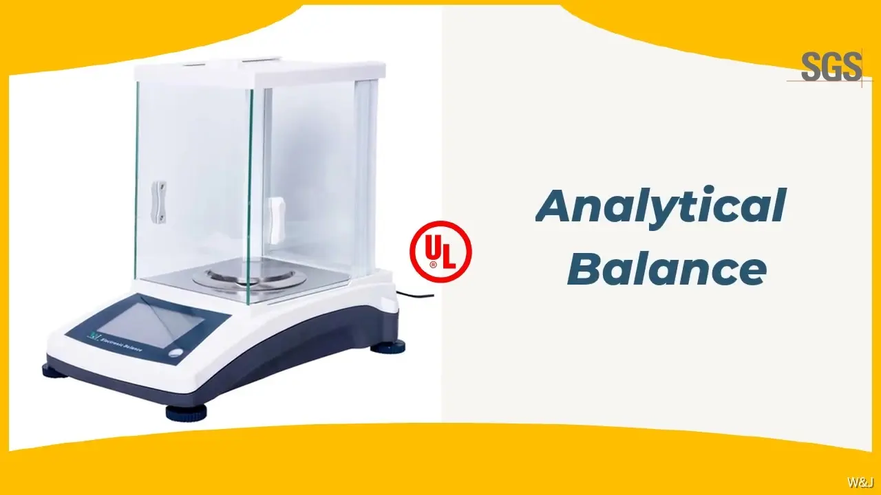W&J Precision Analytical Balance with Touch Screen & Auto Calibration 1