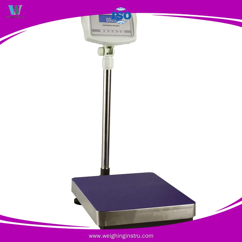 Large LCD Platform Scale with Rechargeable Battery 1