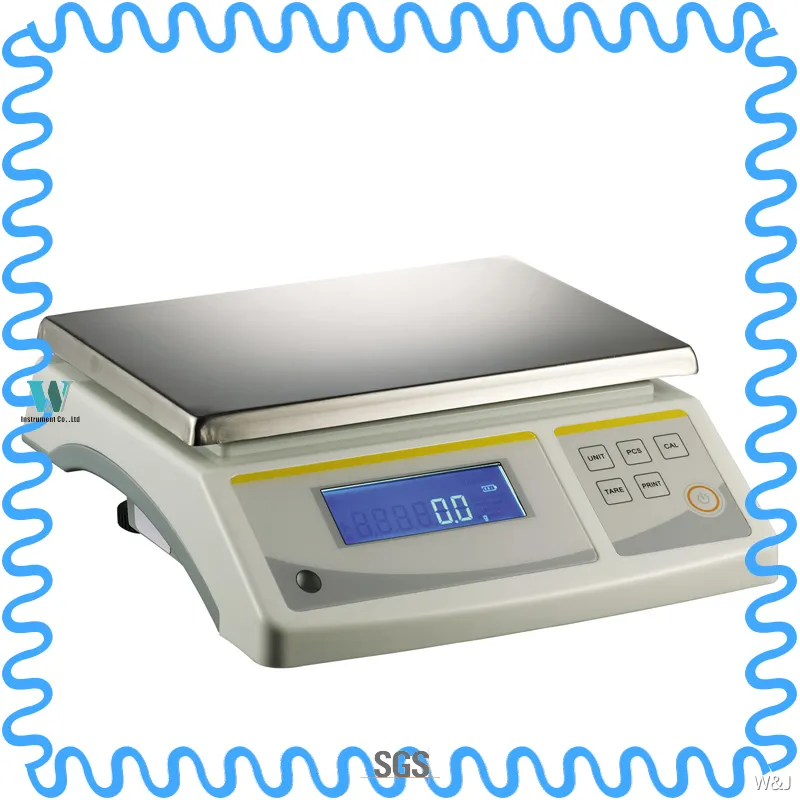 Stainless Steel Bench Scale with LCD Display 1